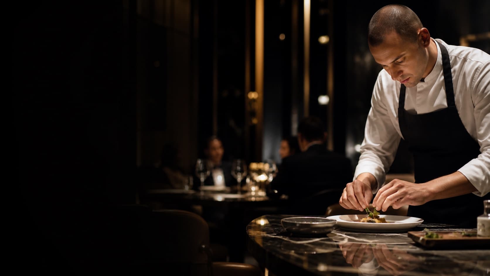 Mise en scène premium pour le secteur Restauration premium